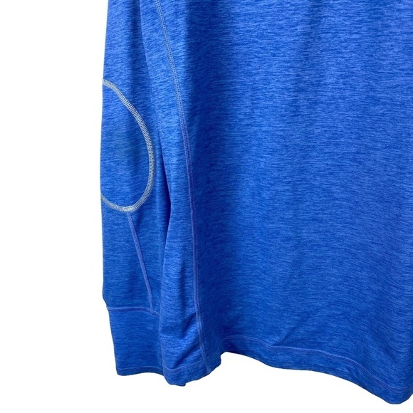 Men’s Cremieux Blue Pullover 1/4 Zip Shirt Size L Long Sleeves - Picture 4 of 10